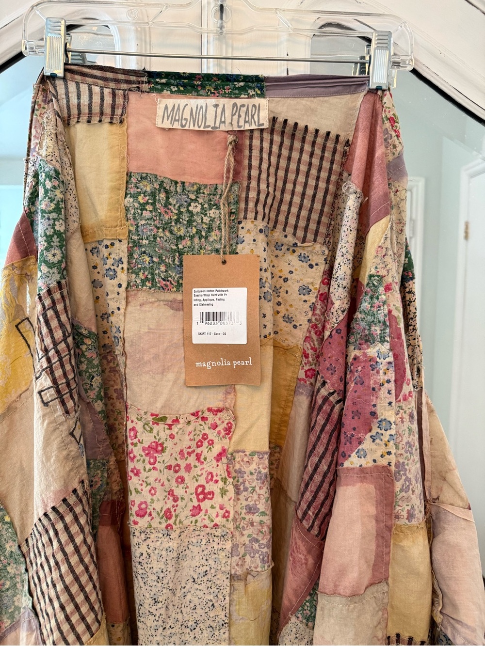 Magnolia Pearl patchwork Sascha wrap skirt - Picture 8 of 8